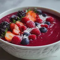 5Minute Fruit Smoothie Bowl in 5 Minutes