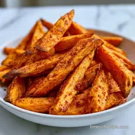 Air Fryer Sweet Potato Fries in 25 Min