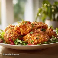 Baked Honey Garlic Chicken Thighs for 4 Servings