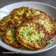 Baked Savory Zucchini Patties: Meal Prep