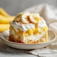 Banana Pudding Poke Cake for 15 Servings: A Creamy Baked Dessert