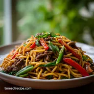 Homemade Beef Chow Mein Better Than Takeout with Garlic