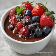 Postre de Aniversario Bol con Chocolate Ready in 35 Min