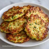 Box Grater Zucchini Fritters: Crispy