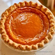 Brown Familys Favorite Pumpkin Pie with Brown Sugar