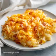Chicken Hashbrown Casserole for 8 Servings: Creamy and Golden