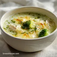 Creamy and Cheesy Green Chicken Enchilada Soup