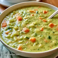 Creamy Italian Zucchini Soup for 4