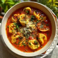 Creamy Tomato Tortellini Soup Ready in 30 Min