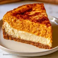 Double Layer Pumpkin Cheesecake: Baked
