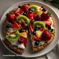 Fruit Pizza Sugar Cookie: Easy Cream Cheese Recipe