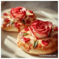Easy Pizza Rose with Pepperoni for Valentines Day: Ready in 38 Minutes