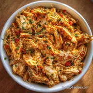 Shredded Chicken in 20 Minutes: Velvety Strands
