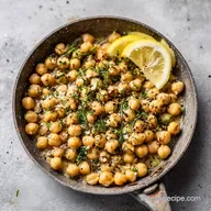Easy Vegan Recipe with Chickpeas: Creamy Skillet in 15 Minutes