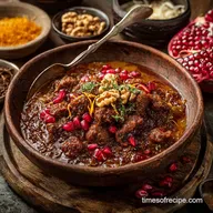 Persian Cuisine Recipes: Silky Fesenjān Walnut Stew