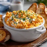 Tasty Buffalo Chicken Dip With Ground Chicken and Ranch Dressing: Creamy Baked