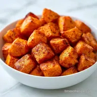 Healthy Air Fryer Sweet Potatoes: 20 Min