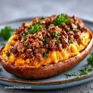 Loaded Baked Sweet Potatoes: Meal Prep