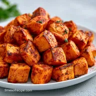 Healthy Roasted Sweet Potato Cubes (40m)