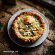 Chicken Pot Pie: Crispy Crust, 1h 10m