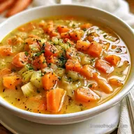 Vegetable Broth Soup for Meal Prep