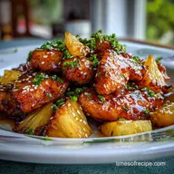 Honey Garlic Pineapple Chicken Recipe Made One-Pot