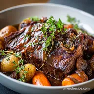 Slow Cooker Lazy Roast for 8 Servings