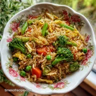 Leftover Fried Rice Recipe with Veggies in 20 Minutes: Crispy