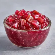 Lemon Rhubarb Jam for 60 Servings