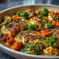 Quick and Easy Low Carb High Protein Meal with Garlic: Juicy Finish