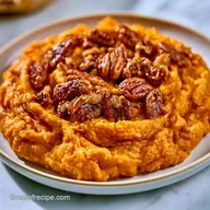 Pecan Sweet Potato Casserole: Creamy