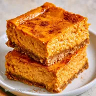 Creamy Pumpkin Cheesecake Bars