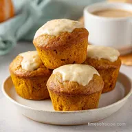Pumpkin Cream Cheese Muffins Baked in 35 Minutes