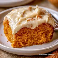 Pumpkin Gooey Butter Cake with Cake Mix