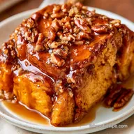 Pumpkin Pie Bread Pudding with Brioche