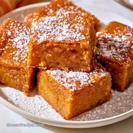 Pumpkin Pie Spice Bars with Shortbread
