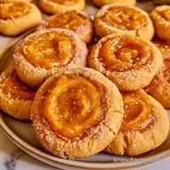Pumpkin Pie Thumbprint Cookies in 25 Min