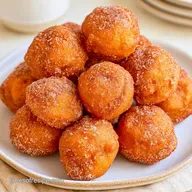 Pumpkin Spice Doughnut Holes in 22 Min