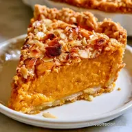 Pumpkin Spice Latte Pie for 8 Slices