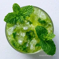 Refreshing Mint Garnish Drink for 6