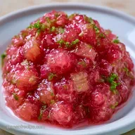Rhubarb Jam with Lemon for 20 Servings
