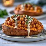 Roasted Vegetarian Sweet Potato Dinner
