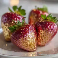 How To Make Rose Gold Strawberries: Edible Masterpiece