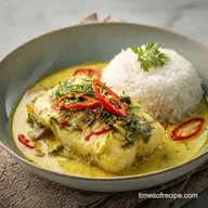 Amok Curry Recipe: Cambodias Silken Steamed Fish Custard