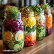 Six Healthy Mason Jar Salads for Meal Prep