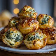 Appetizer Recipe with Spinach and Artichoke: Crispy Baked Bites in 40 Minutes