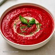 Tomato Roasted Red Pepper Soup in 40 Min