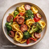 Tortellini and Kielbasa in 30 Minutes