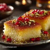 Turkish Cuisine Desserts: Classic Şekerpare, The Sweet Semolina Dream