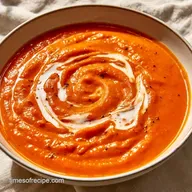 Vegan Roasted Red Pepper Soup